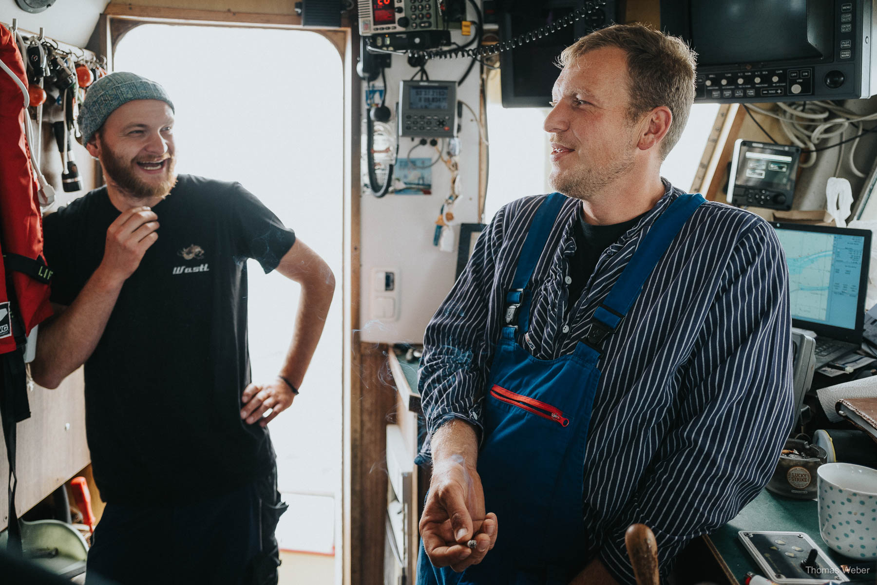 Als Krabbenfischer auf der Nordsee, Fotograf Thomas Weber aus Oldenburg