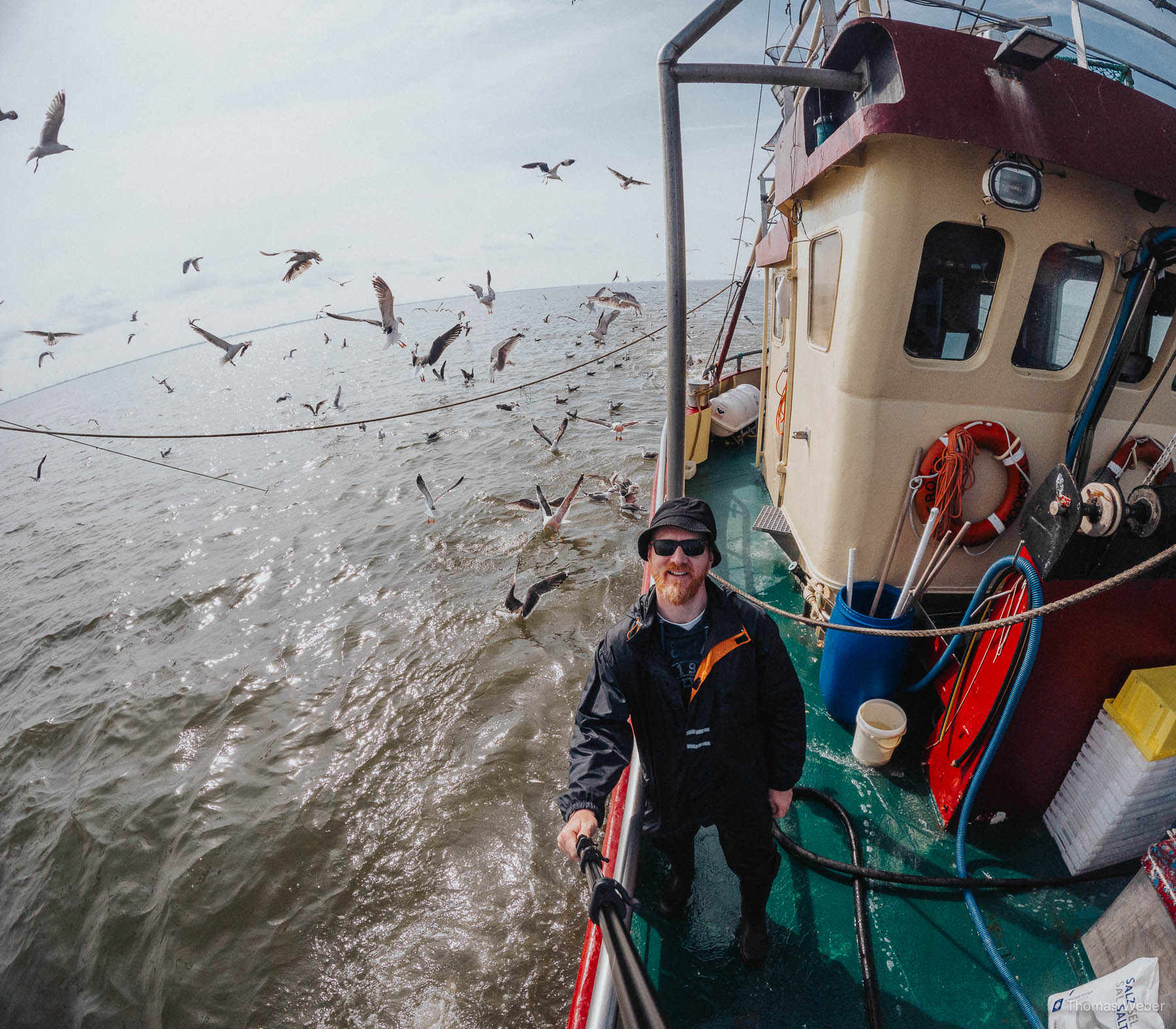 Als Krabbenfischer auf der Nordsee, Fotograf Thomas Weber aus Oldenburg