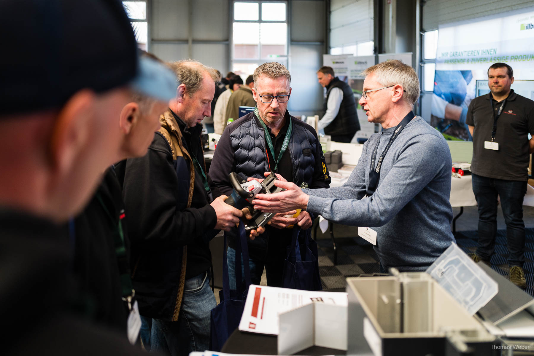 Messefotos für die Siems Fenster und Türen GmbH in Wiefelstede, Fotograf Thomas Weber aus Oldenburg