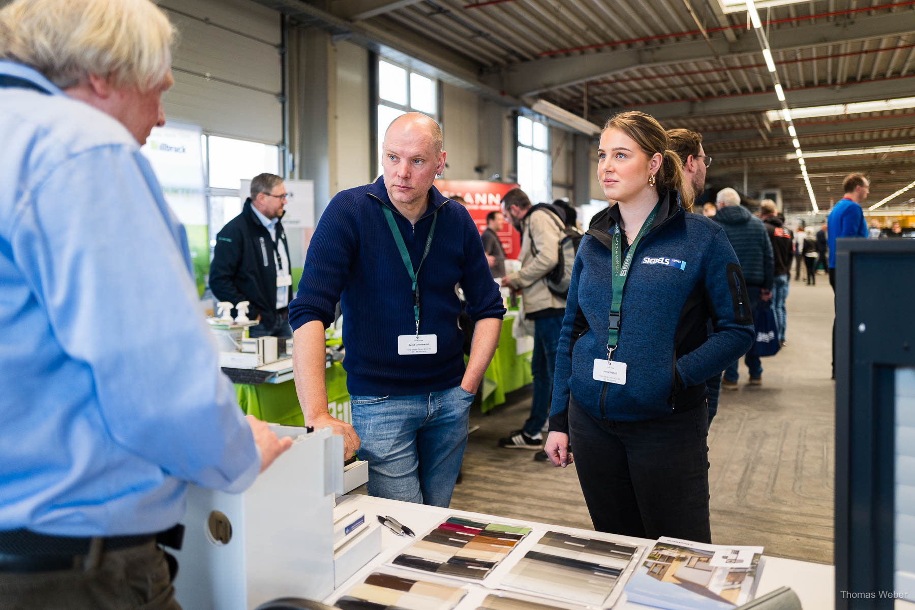 Messefotografie für die Siems Fenster und Türen GmbH in Wiefelstede, Fotograf Thomas Weber aus Oldenburg