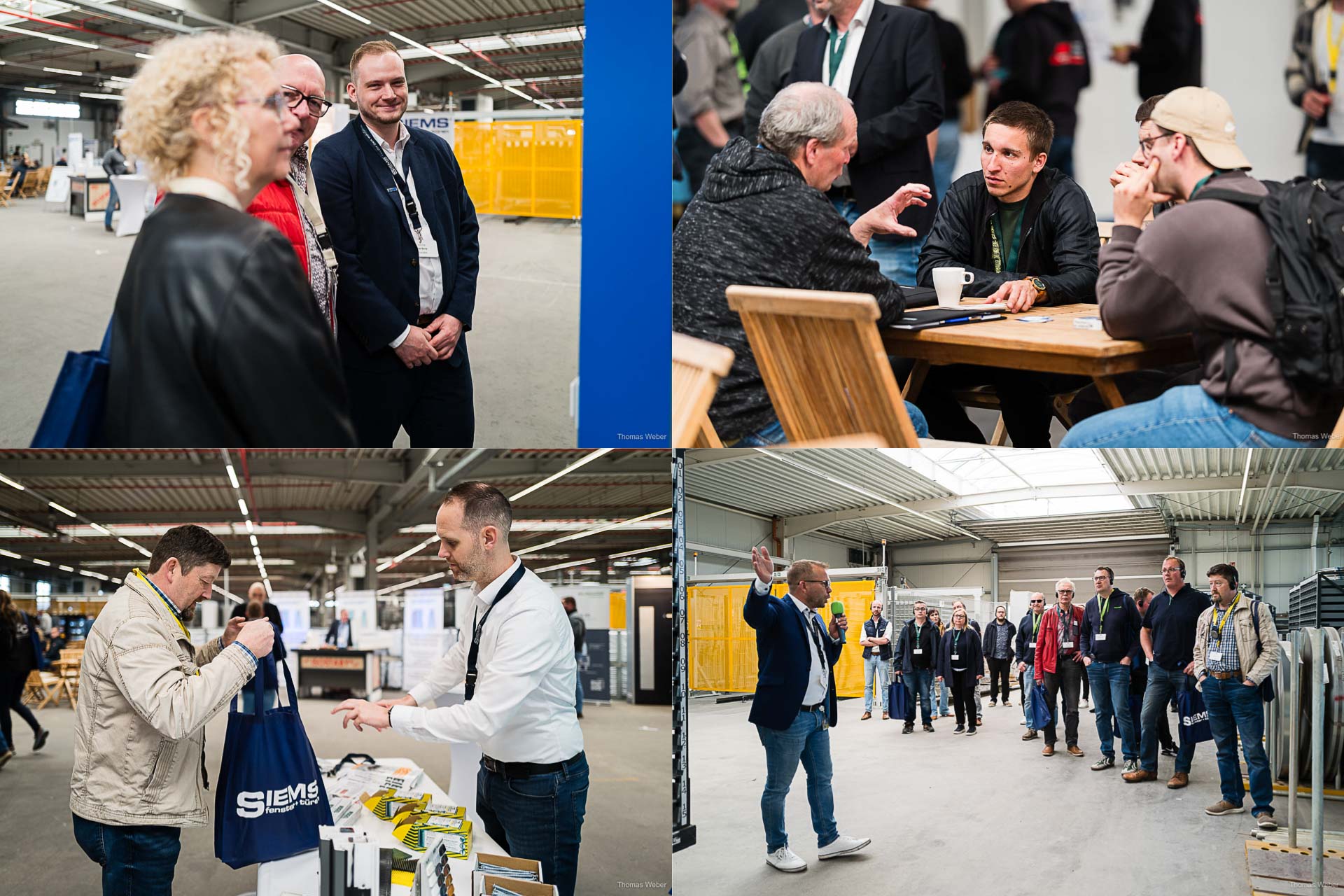 Messefotos für die Siems Fenster und Türen GmbH in Wiefelstede, Fotograf Thomas Weber aus Oldenburg