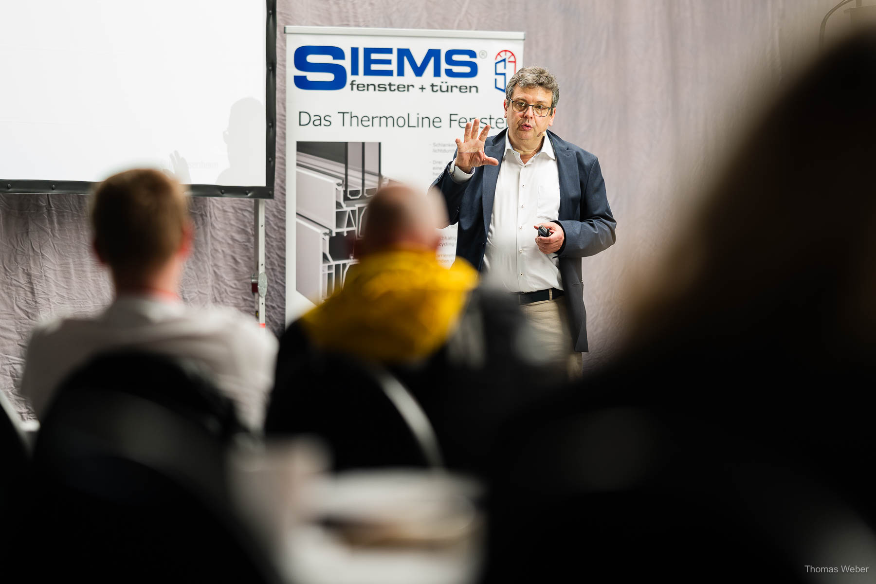 Messefotos für die Siems Fenster und Türen GmbH in Wiefelstede, Fotograf Thomas Weber aus Oldenburg