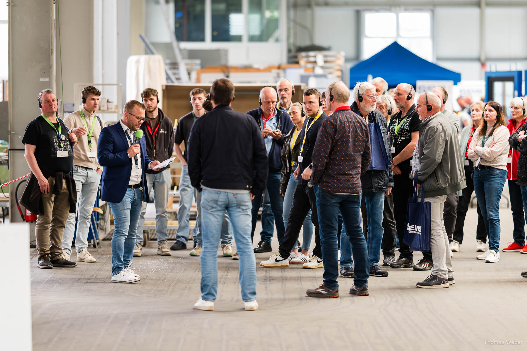 Messefotos für die Siems Fenster und Türen GmbH in Wiefelstede, Fotograf Thomas Weber aus Oldenburg