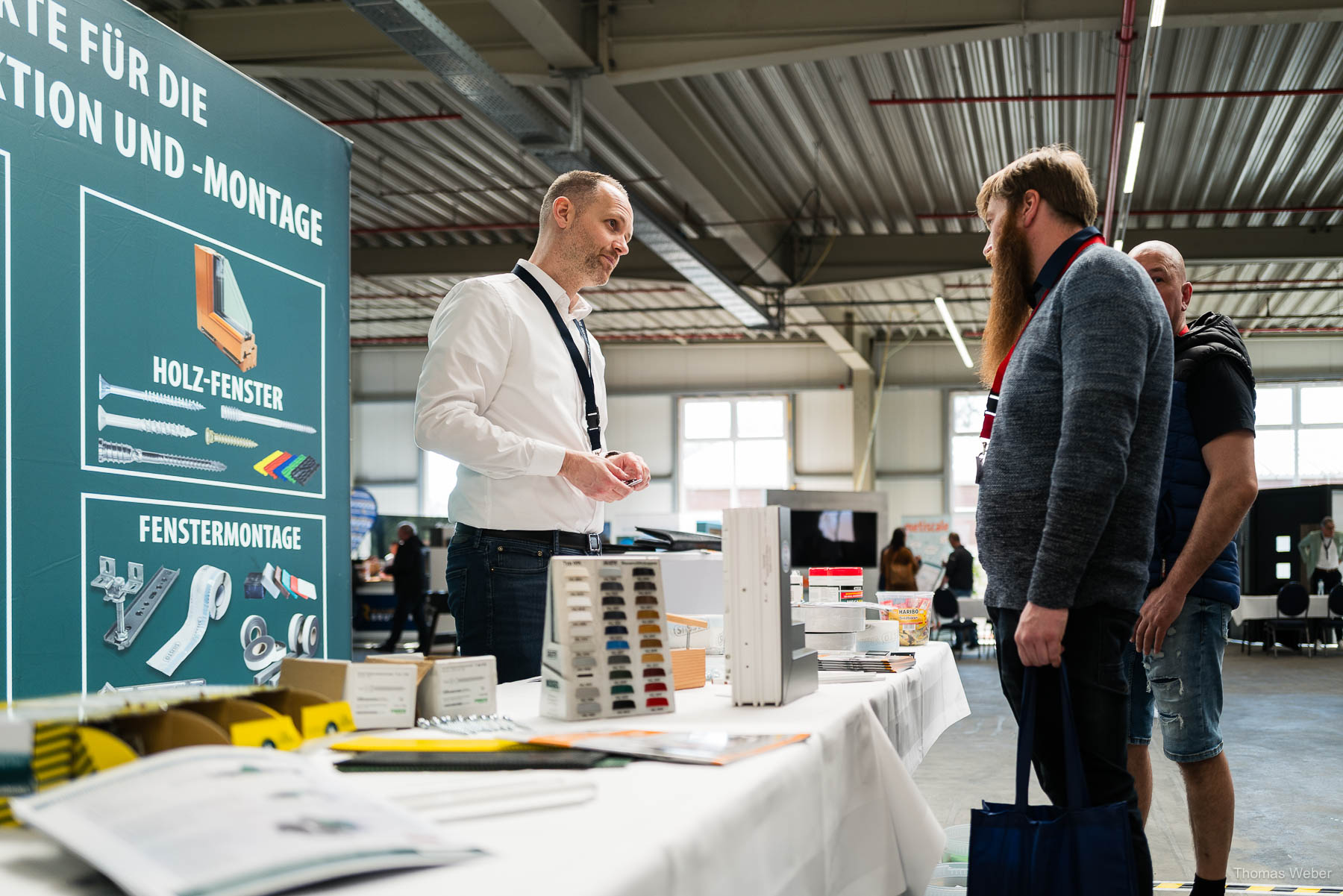 Messefotografie für die Siems Fenster und Türen GmbH in Wiefelstede, Fotograf Thomas Weber aus Oldenburg