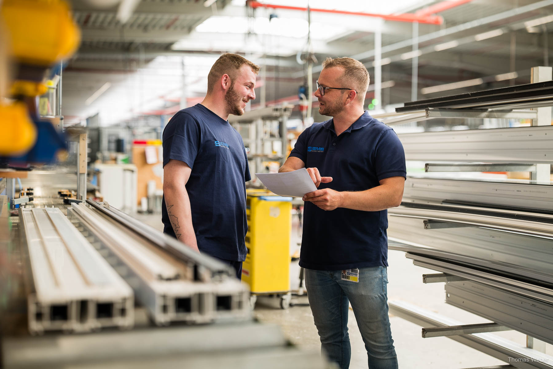 Werbefotos für die Siems Fenster und Türen GmbH in Wiefelstede, Fotograf Oldenburg, Thomas Weber