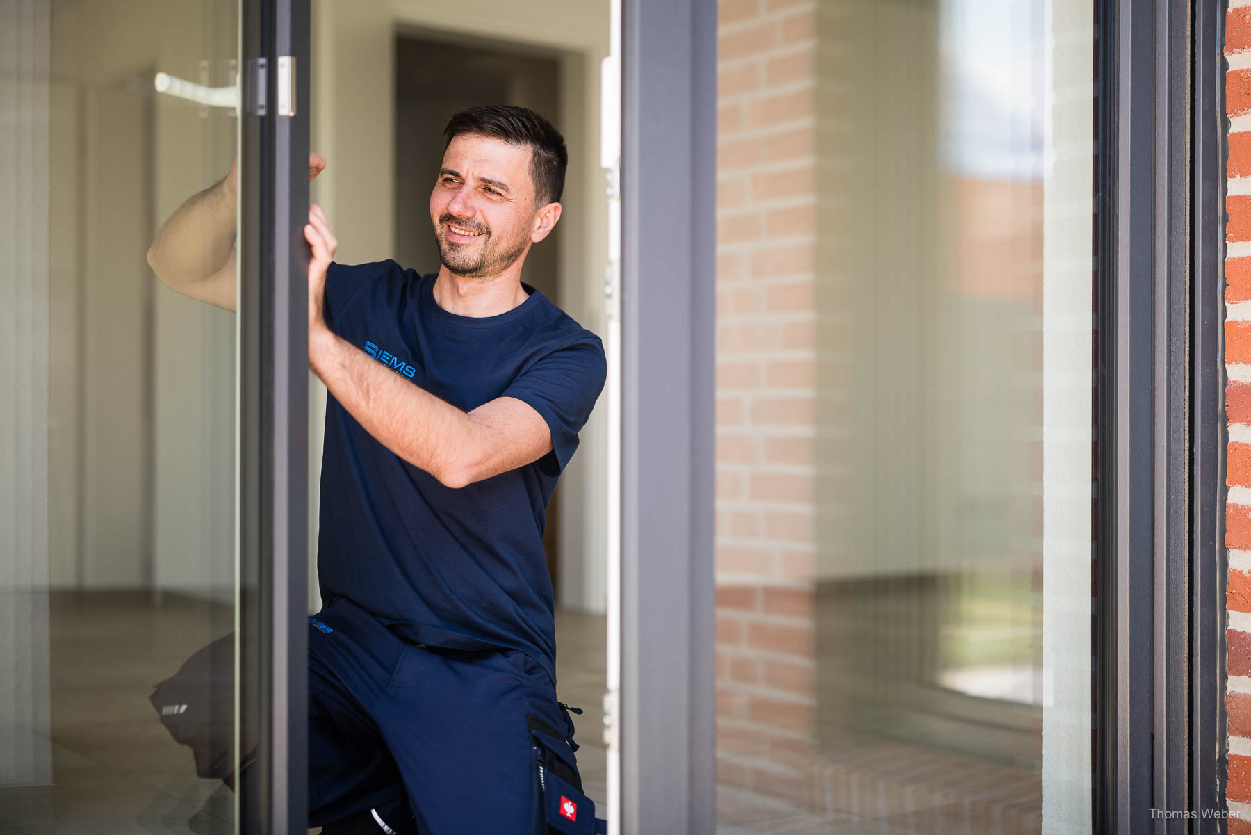 Werbefotos für die Siems Fenster und Türen GmbH in Wiefelstede, Fotograf Oldenburg, Thomas Weber