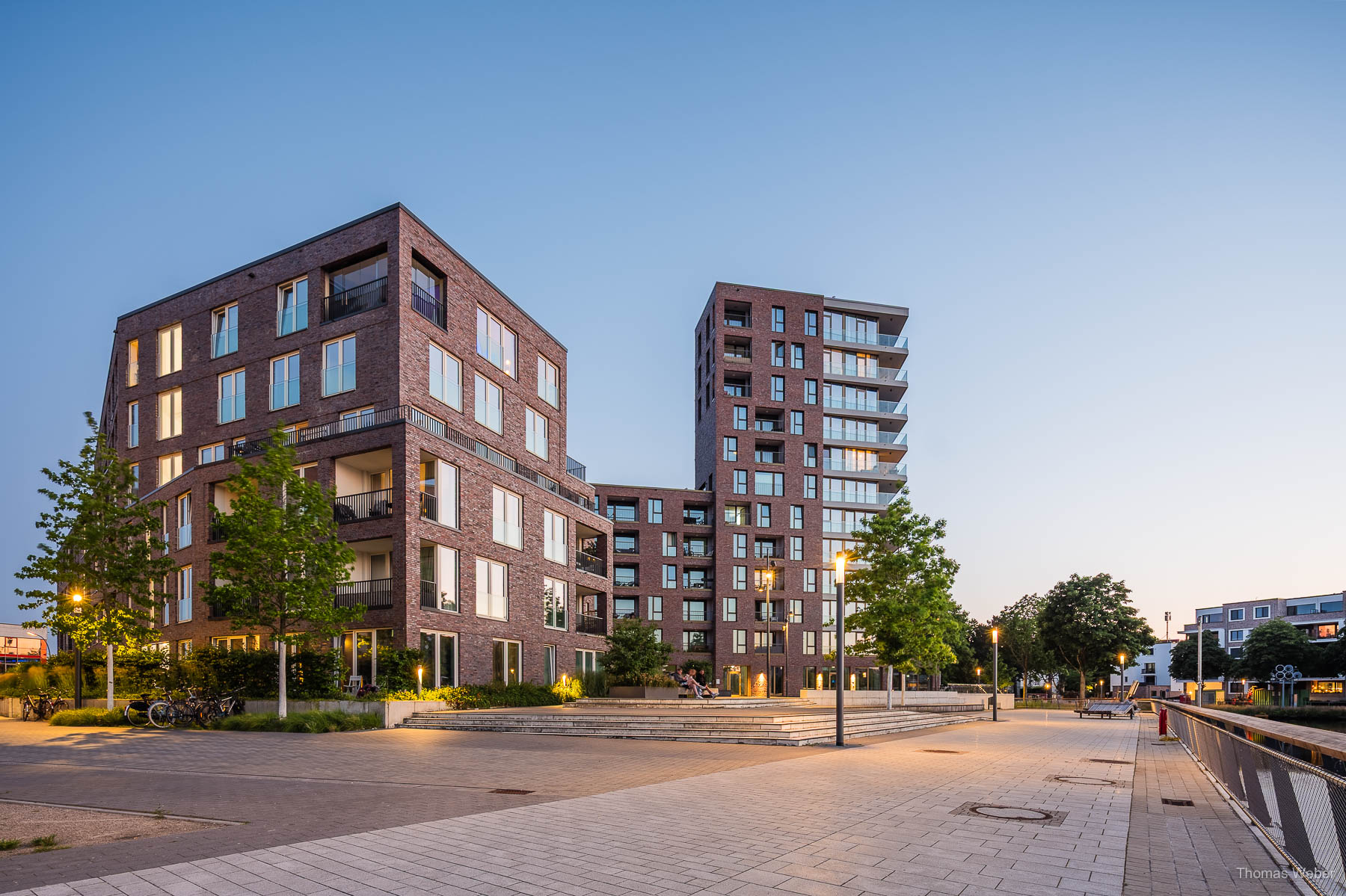 Das Quartier Havekant an der Oldenburger Hunte, Architekturfotos vom Fotografen Thomas Weber aus Oldenburg Das Quartier Havekant an der Oldenburger Hunte, Architekturfotos vom Fotografen Thomas Weber aus Oldenburg