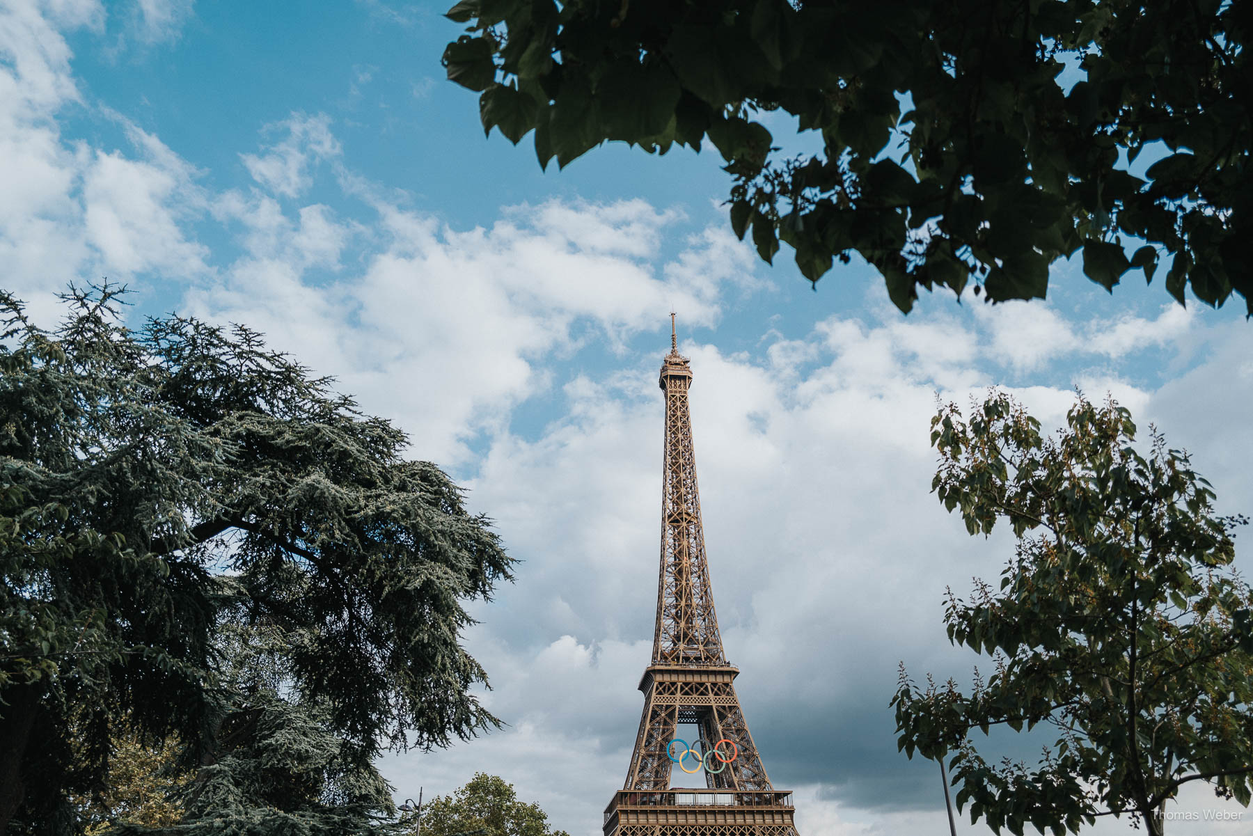 Der Eiffelturm in Paris Der Eiffelturm in Paris