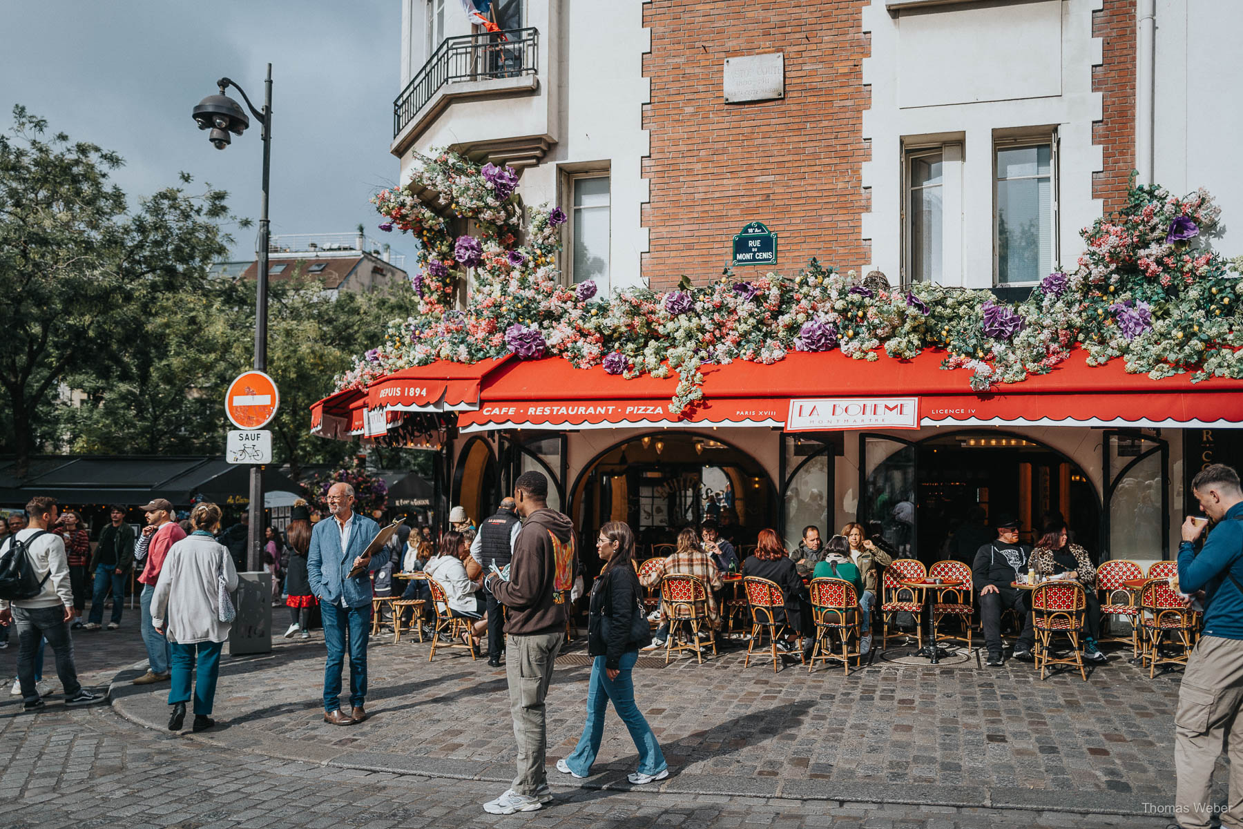 Montmartre, Sacré-Cœur und Moulin-Rouge Montmartre, Sacré-Cœur und Moulin-Rouge in Paris