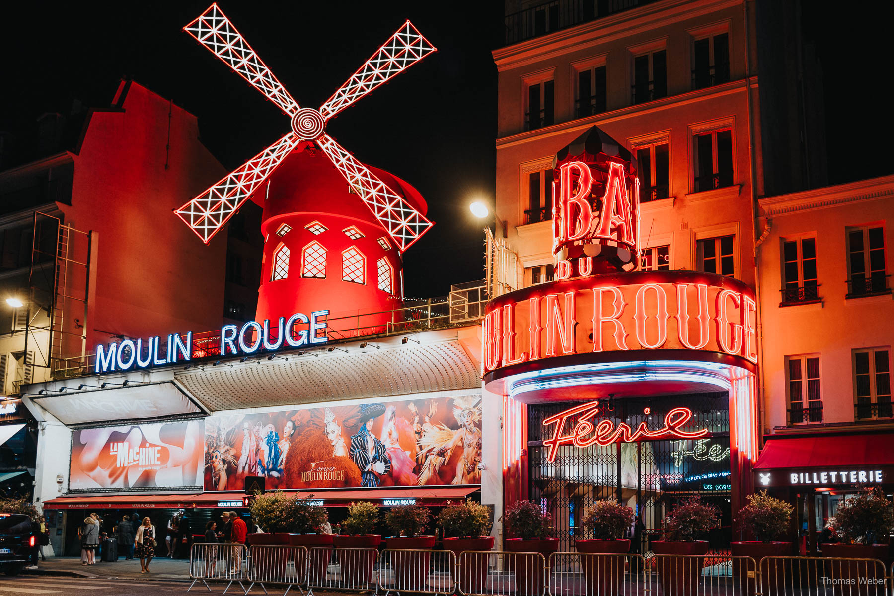 Montmartre, Sacré-Cœur und Moulin-Rouge Montmartre, Sacré-Cœur und Moulin-Rouge in Paris