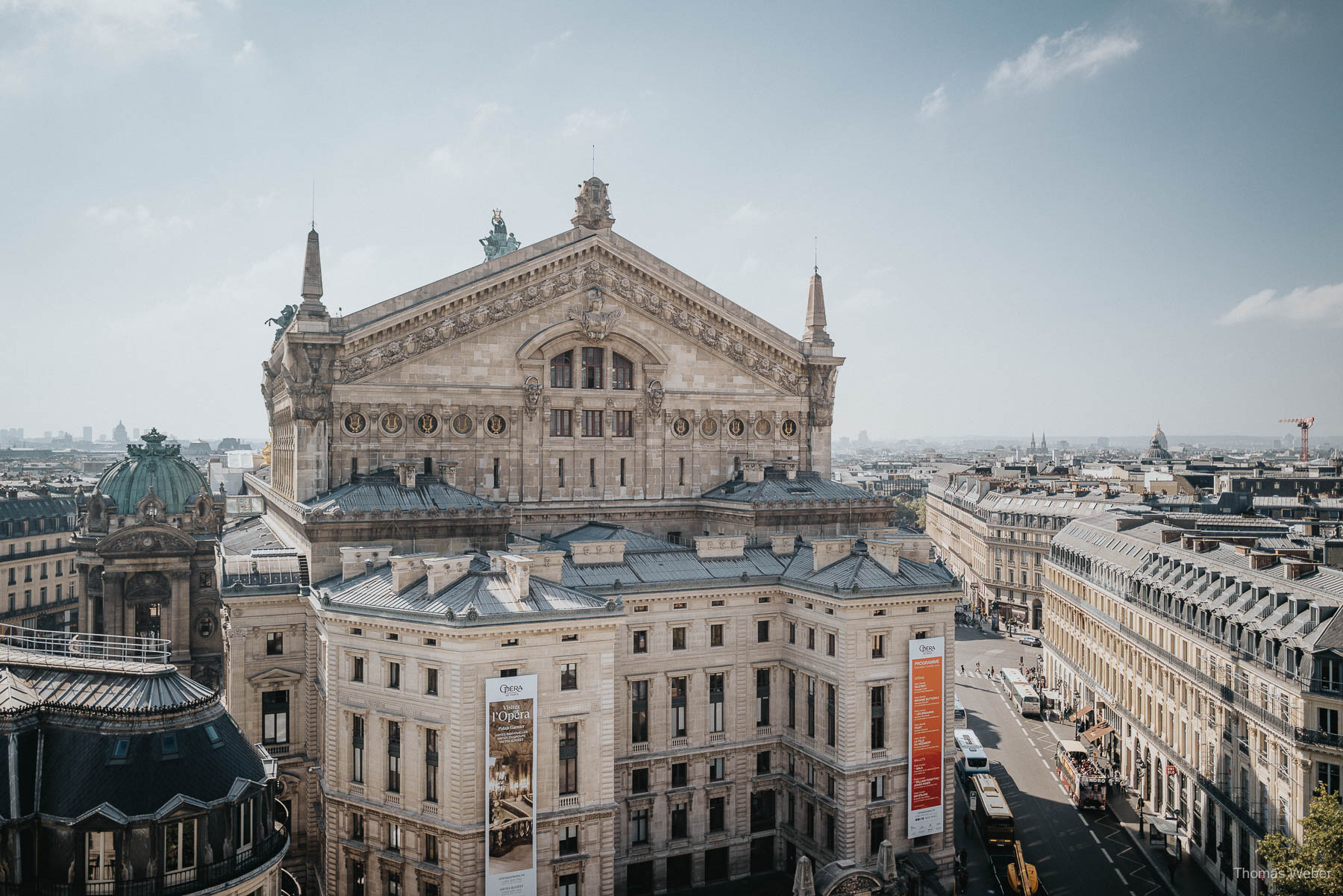 Pariser Oper und Galeries Lafayette Opéra Garnier und Galeries Lafayette in Paris