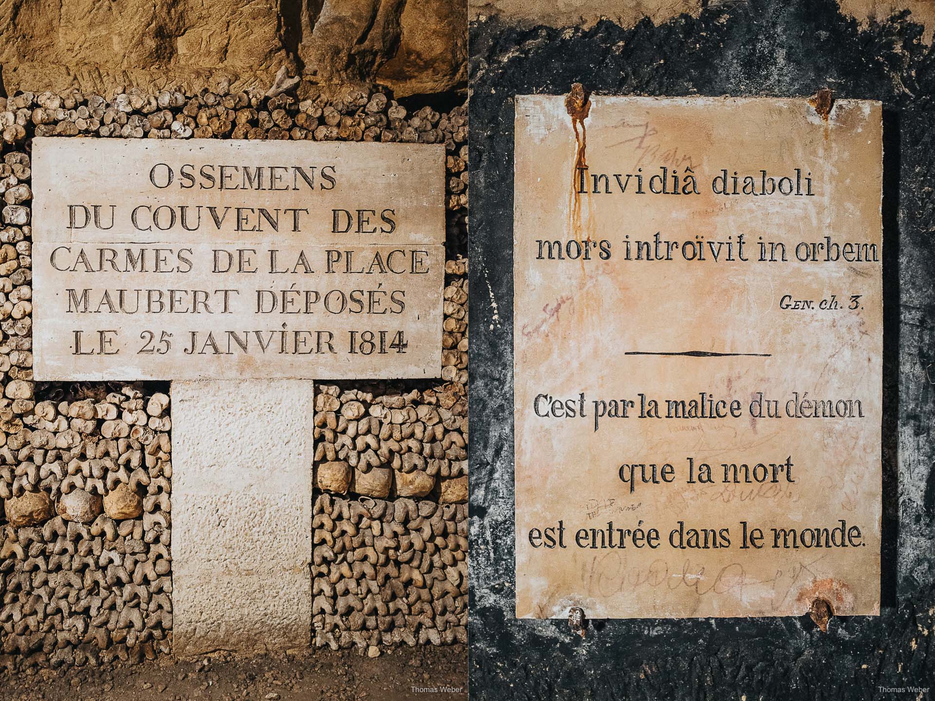 Katakomben von Paris Katakomben und Marché des Enfants Rouges