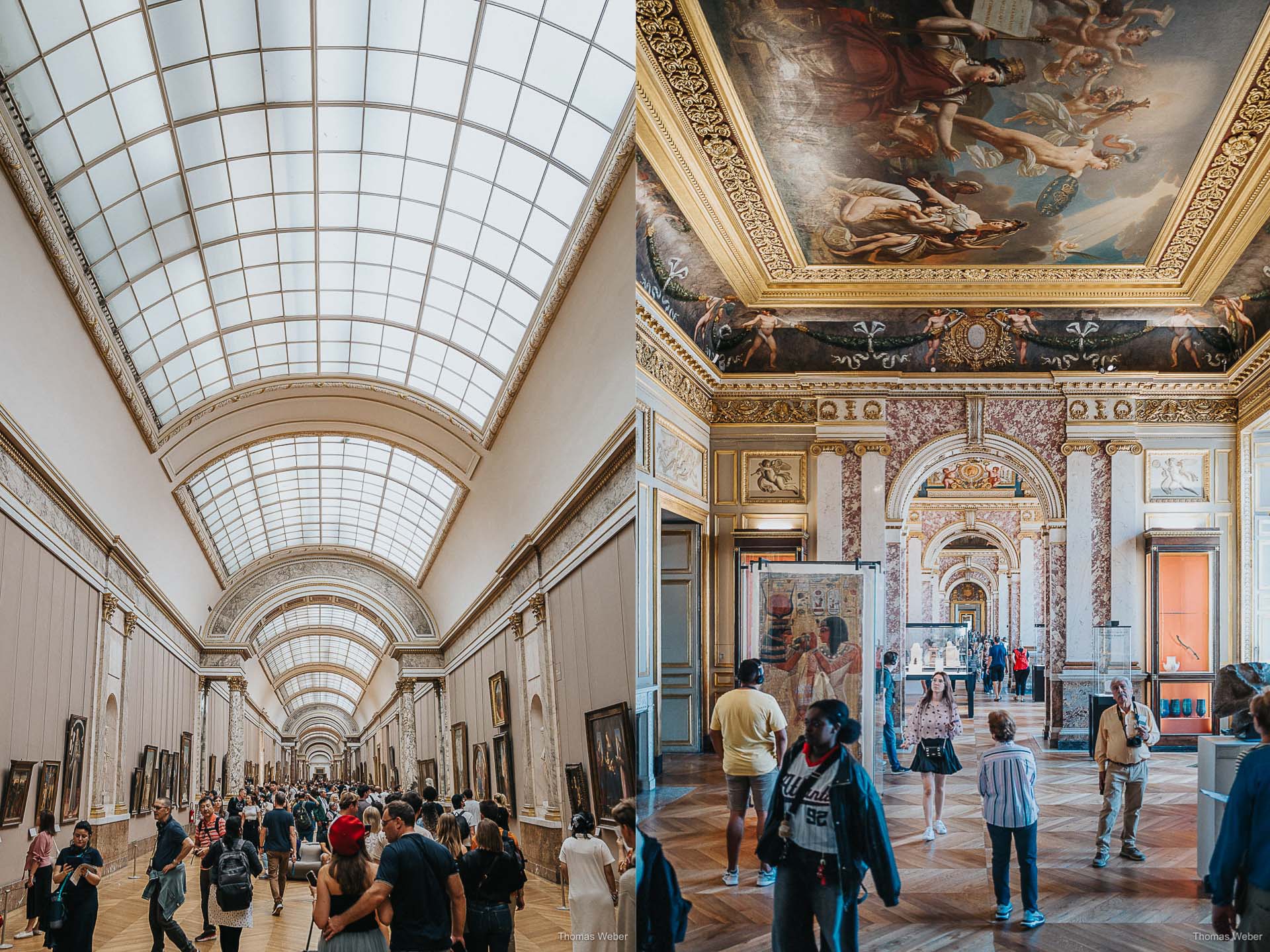 Besuch im Louvre Paris Louvre und Mona Lisa in Paris